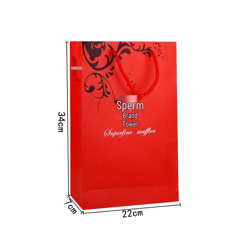 El Çantalı İpek Eşarp Şal Hediye Paketleme Seti