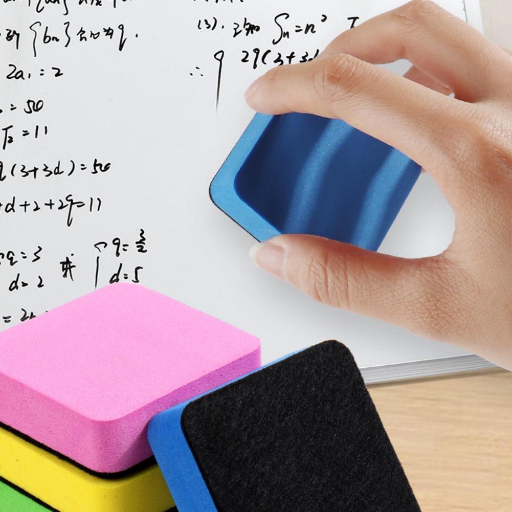 Whiteboard Eraser, Dry Eraser Board Erasers, White Board Markers Dry Erasers With High-Density Felt Base, Whiteboard Erasers For Classroom, Home, Coll