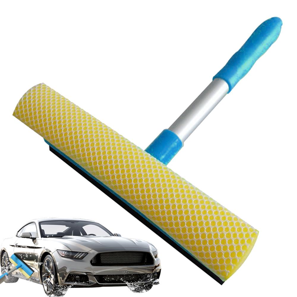 Glass Wiper for Window Auto Window Cleaning Scraper Squeegee Detachable Design Handheld Squeegee for Window Shower Door Wall