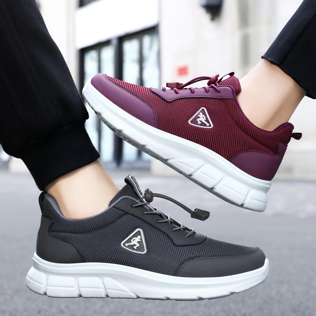 Chaussures de marche chaussures pour hommes chaussures en mesh respirantes et légères chaussures décontractées d'extérieur chaussures simples polyvalentes