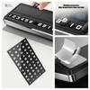 Accesorii Auto Placă de Înmatriculare Solară cu Număr de Telefon Card de Parcare Temporară Luminoasă Iluminare LED Plăci Ascunse