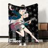 Anime Sexy Super S-Sonico Throw Soft Flannel Blanket Warm Knee Skin-Friendly Throw for Sofa Office Bed Traveling Winter Oversize