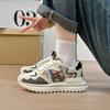 Spring Embroidery Forrest Gump Shoes Women's Anti-cashmere Student Sports Board Shoes Platform Casual Shoes Non-slip and Wear-resistant Bottom
