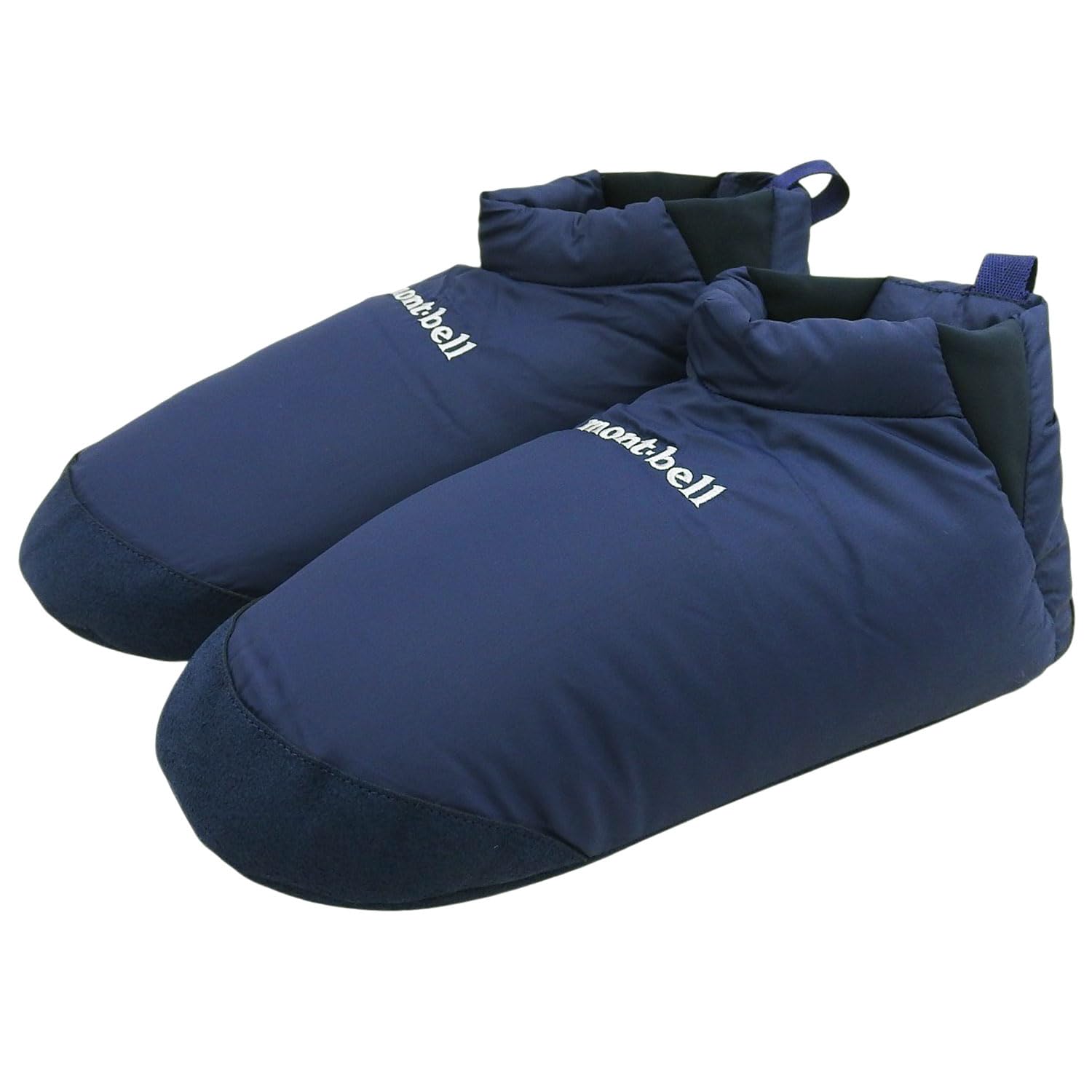 montbell down camp shoes navy/l (26-28cm)