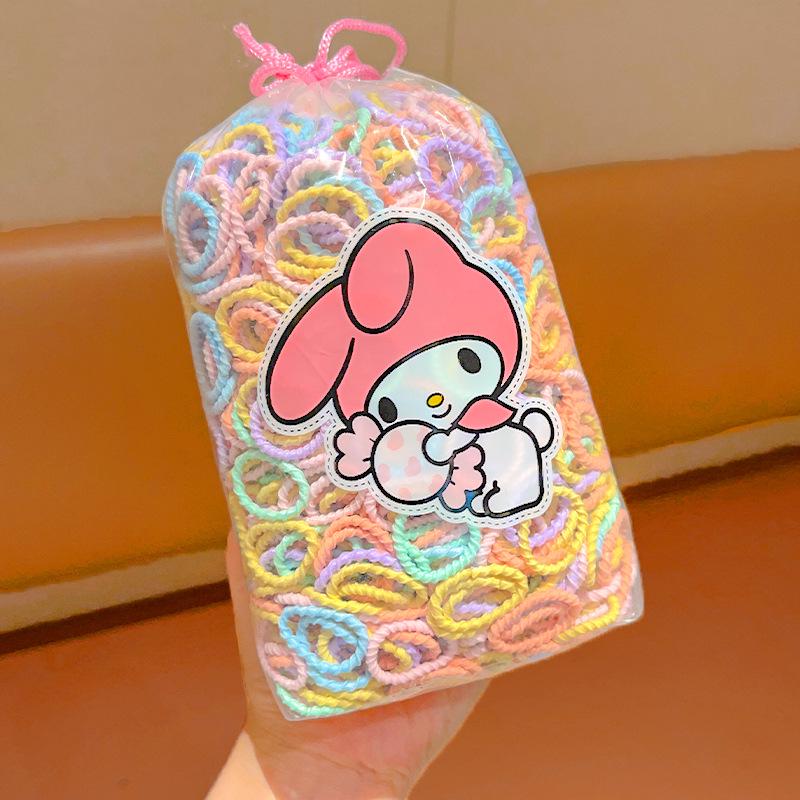 No-Damage Elastic Hair Ties for Girls - High Elasticity Accessories