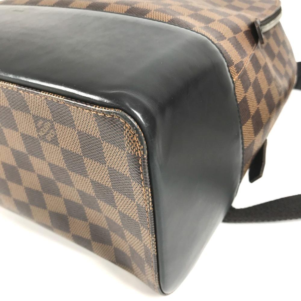 Louis Vuitton N41558  Damier Jake Bag Backpack Damier Canvas Black Brown