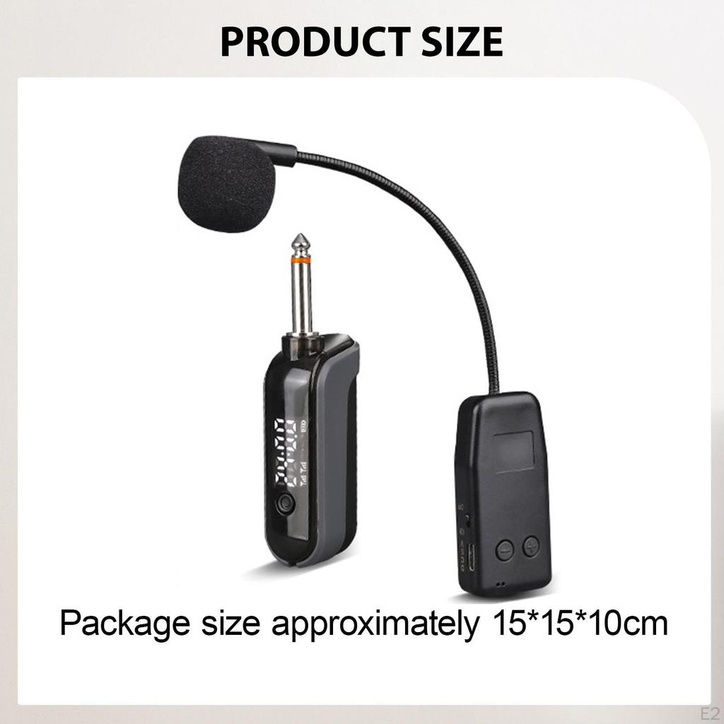 Instrument and Receiver with Transmitter Cello System for Guitar Stage Performances Teachers