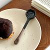 4PCS Under-glaze Painting Coffee Stirring Spoon Handmade Dessert Spoon Soup Spoon  Afternoon Tea