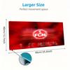 Tapis de souris Couleur 1.FC Nürnberg Coussin de table de jeu Grand Antidérapant Ordinateur portable Tablette Grande Sourispad XXL Tapis Mini PC Tapis de jeu Avec bordure bloquée