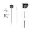 Digital Meat Insert Thermometer Cooking Food Multifunction Long Probe for Candy Beef