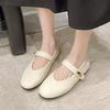 2025 Hochwertige Retro-Stil Rundzehen Damen Mary Jane Schuhe Damen Weiche Sohle Ballerinas Lässig Kleid Streetstyle Schuhe