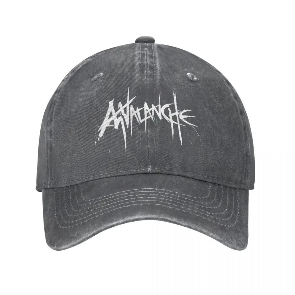 Final Fantasy 7 Avalanche Unisex Baseball Caps Video Game Distressed Cotton Hats Cap Vintage Outdoor Golf Gift Snapback Hat