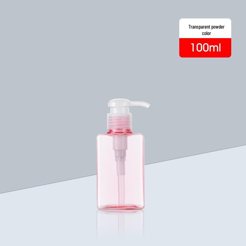 Travel Refill Pump Bottles for Lotion, Shower Gel, Shampoo, and Hand Sanitizer - Square Design, Empty and In Stock