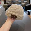 Woolen Hats for Children In Autumn and Winter. Personalized Landlord Hats for Boys and Girls In Spring. Versatile Concave Shape Melon Skin Hats.