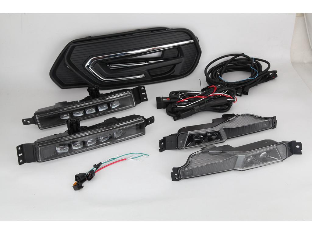 LED Daytime Running Lights for 2017 Honda Avancier - Original Fog Light Modification