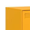 TV Stand Mustard Yellow 99 x 39 x 44 cm Steel