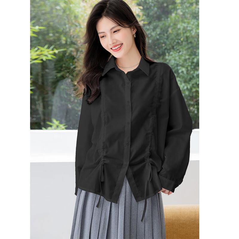 MOKANA Women's Fashion Long Sleeve Versatile Shirt