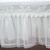 Korean Lace Tablecloth Garden Fresh Pink Bow Home Diningtable Cloth Rectangular European Wedding Decor Cloth Custom Chair Cover