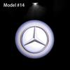 2Pcs Car Door Welcome Light Led HD Projector Lamp Courtesy Lights For Mercedes Benz C117 W117 E COUPLE C207 C205 A205 W218 C218 DC6