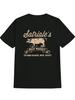 Satriale'S Meat Market Graphic T-shirt - Casual Round Neck