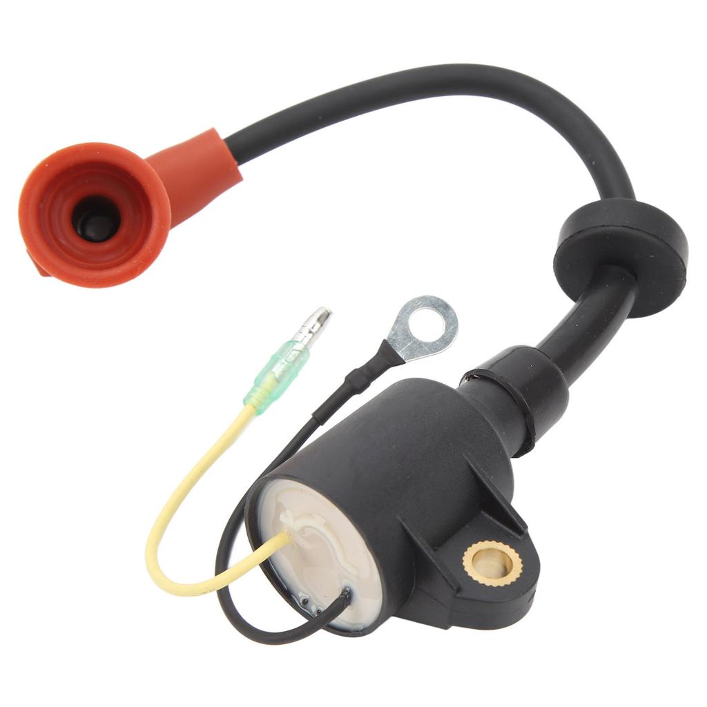 Outboard Ignition Coil Rubber Metal 63V 85570 00 Boat Engine Ignition Coil Replacement for 2 Stroke