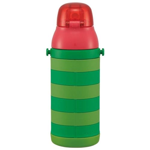 Skater Stainless Steel Children's Water Bottle, 380ml, with Straw, 3D Very Hungry Caterpillar Design, SSPV4