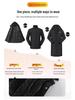 Three-in-One Fleece-Lined Winter Sports Jacket: Detachable, Over-the-Knee, Cotton-Padded, Plus Size, Unisex School Uniform