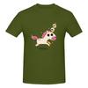 Unicorn Of Death Crew Neck Tshirt Urban Light Mature Quickdrying Tees