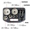 9PCS/Set Hard Alloy Ceramic Tile Hole Opener Set Brazed Granular Alloy Hole Opener Combined Brick Wall Hole