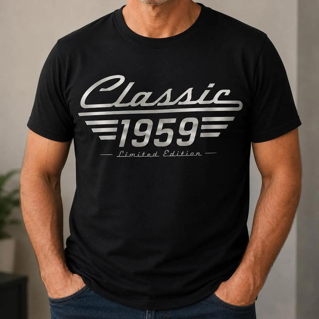 Klassiek 1959 Limited Edition T-shirt 67e Verjaardag Vintage 67 Jaar Oud Voor Unisex Vader Echtgenoot Opa Vintage Homme