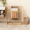 Bamboo Freestanding Towel Rack