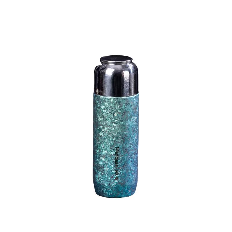 MENDASHI Pure Titanium Portable Tea Mug with Infuser
