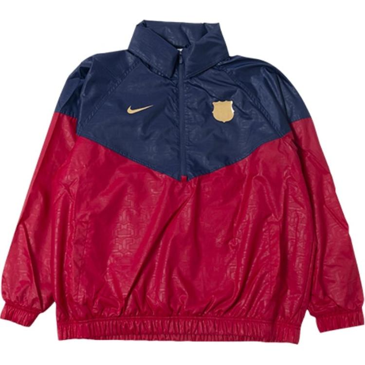 Nike FC Jackets & Coats Men s Noble Red/Midnight Marine Blue/Club Gold FQ3184-620 US S