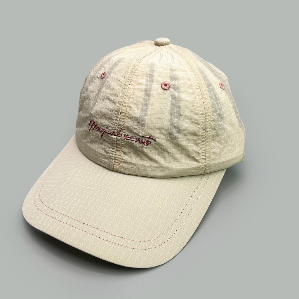 Embroidered Letters Quick Drying Baseball Hats New Unisex Breathable Outdoor Sunshade Travel Versatile Check Fashion Peaked Caps