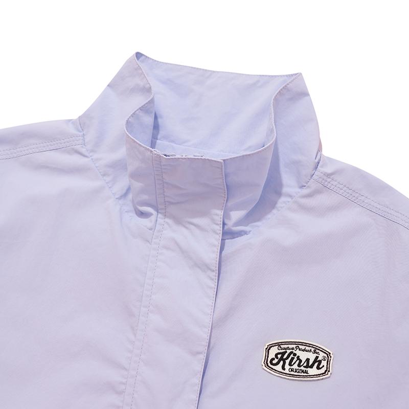 Kirsh Uni Logo Wappen Anorak [Lavender]