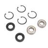 Axle Shaft Bearing and Seal Kit, 2 Set Rear Axle Shaft Bearing and Oil Seals 611931 70181G01 Replacement for Marathon Medalist
