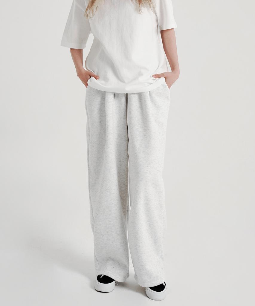 Baldebeullangko Wide One-Pleat Training Long Pants