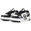 MLB Chunky Liner Slip Resistant Low top Skateboard Shoes Unisex Black White 3ASXCA12N-50WHS(Team113- BOX)