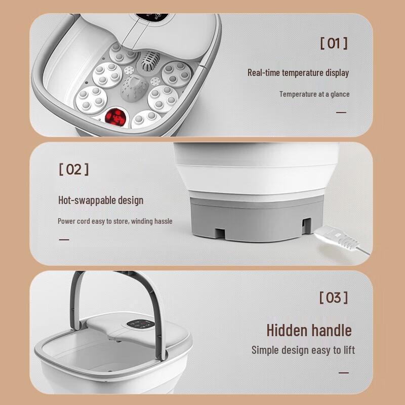 Midea Folding Automatic Foot Bath Massager