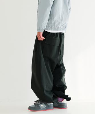 Kyumail 462 Newtro Baggy 3L Track Pants Deep Forest