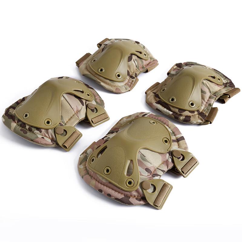 Tactical Knee and Elbow Pad Set (4-piece) One Size