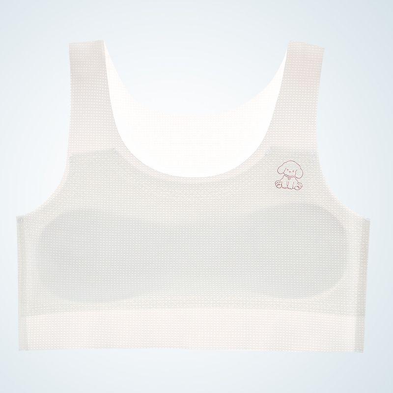 Girls' Seamless Tank Top - Comfortable & Breathable for Ages 7-12