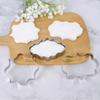 Stainless Steel Cookie Molds Cake Pastry Chocolate DIY Cutter Set Border Combination Kitchen Baking Decorating Accessories