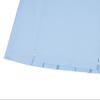 GOXO Sky Blue Back Pleats Slit Skirt