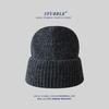 Solid Color Light Version Knitted Hat In Stock Simple and Versatile Warm Woolen Hat  Large Head Circumference Cold Hat