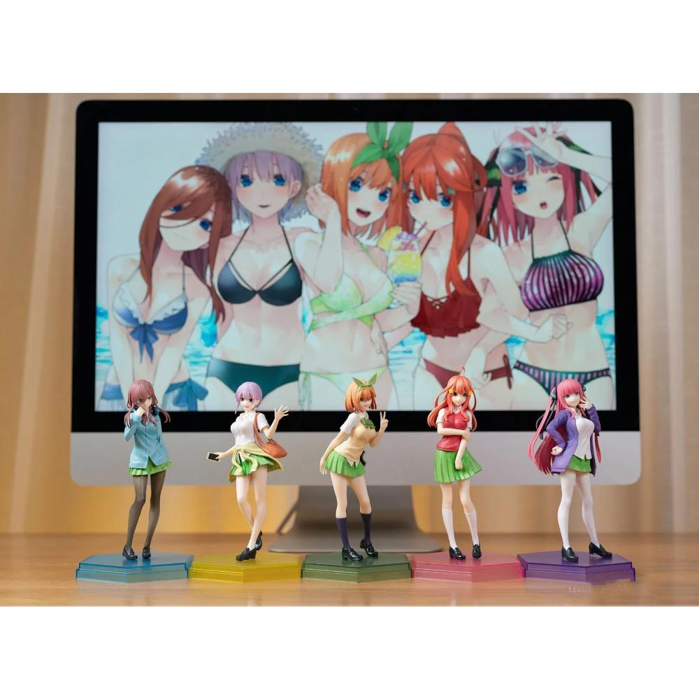 17CM Anime Gotoubun no Hanayome Figure Nakano Ichika Nakano Nino Animation Model Toy Gift Collection Decoration Ornaments