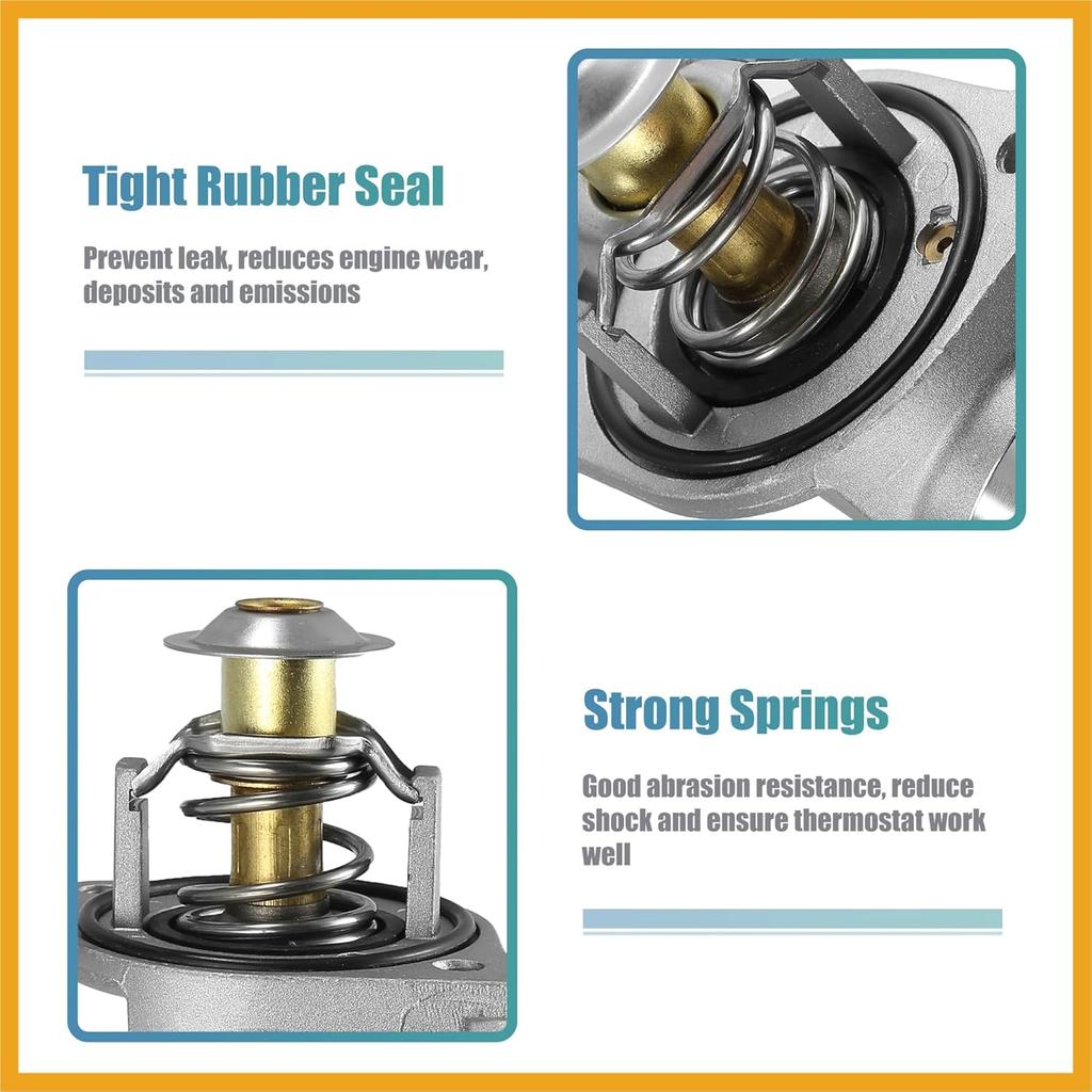 Kühlmittelthermostatgehäuse Wassereinlassbaugruppe 15-11057 12600172 15-10412 für Chevy Silverado Suburban für Cadillac Escalade für GMC Sierra