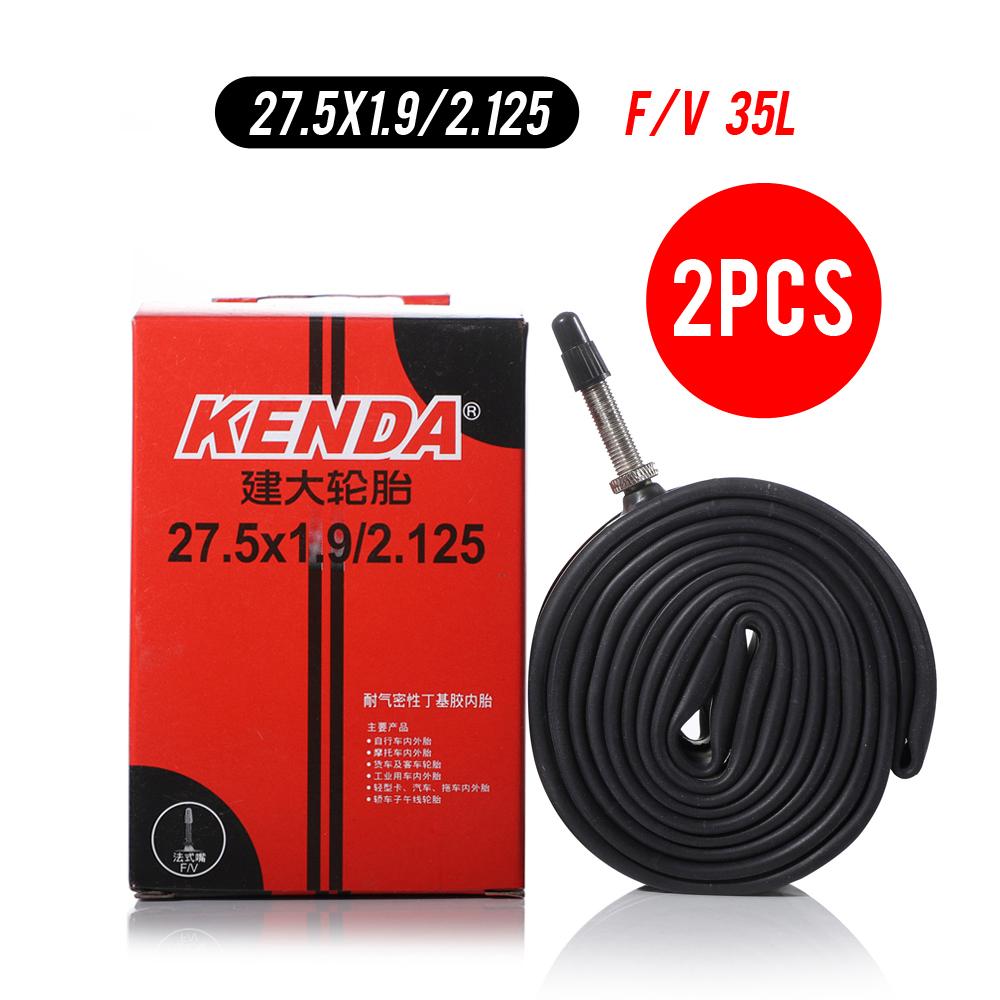 2PCS KENDA bicycle inner tube 26/27.5/29 camera Schrader Presta valve 48L inner tube mountain bike tubes tire chambre air