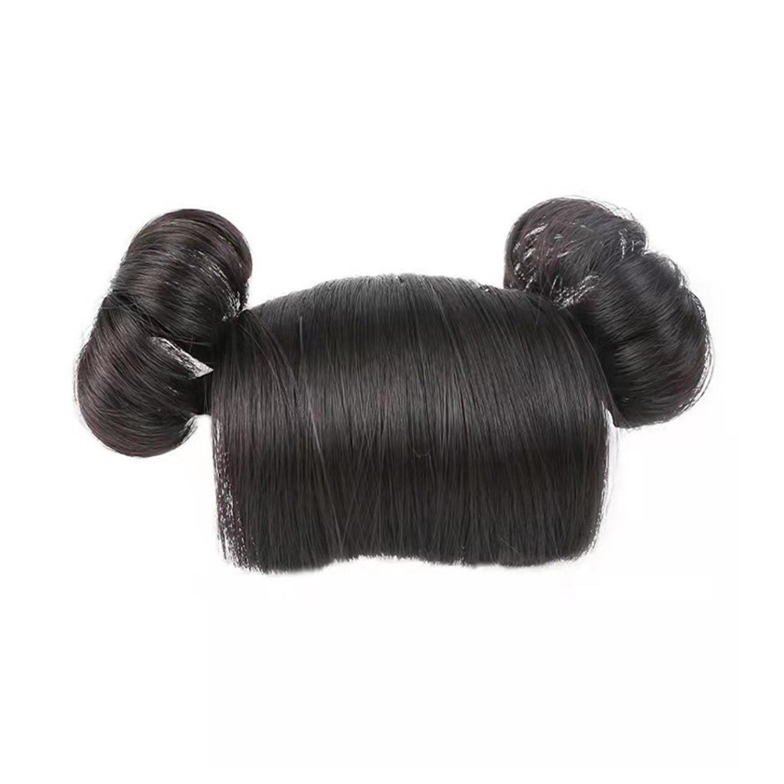 

Повязка на голову в виде пучка для младенцев, парик, челка, шиньоны, накладные волосы, головные уборы для мальчиков и девочек 1-4 лет, милые повязки на голову в виде пучка, украшение для ребенка 6