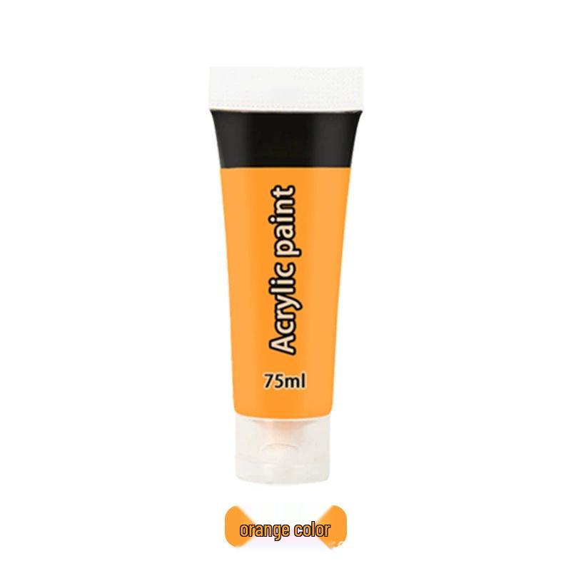 Acrylic Paint 75ml Tube - Waterproof Student Art & Wall Paint
